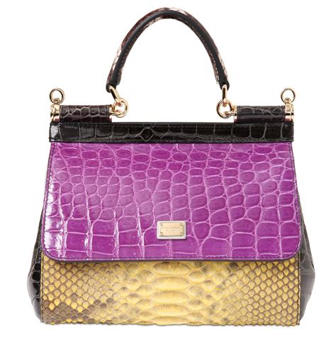 dolce gabbana handbags purple|authentic dolce gabbana handbags.